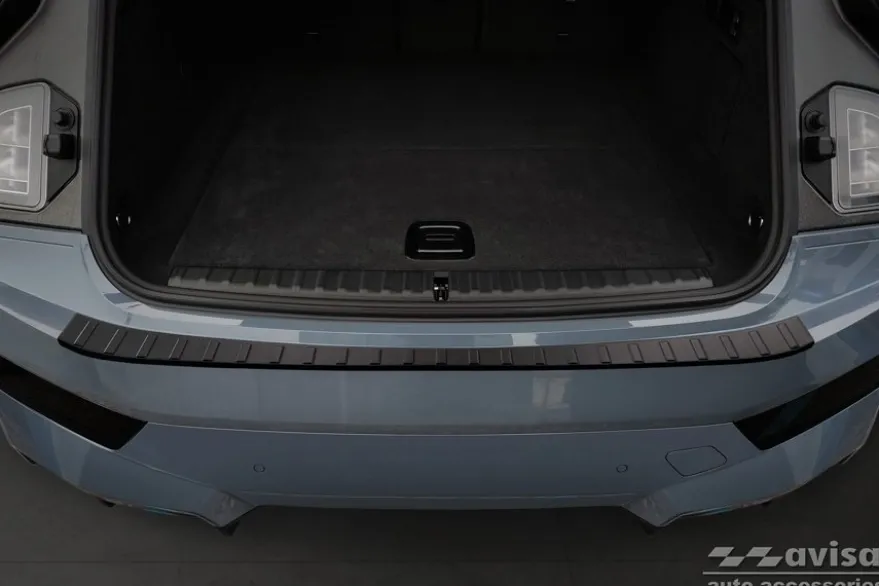 Lastskydd Rostfri Matt Svart Metall Bmw iX I20 2021->