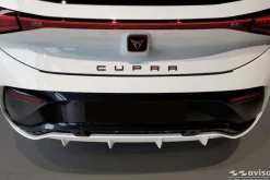 Lastskydd Rostfri Matt Svart Metall Cupra Born 2021->