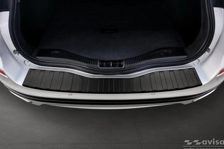 Lastskydd Rostfri Matt Svart Metall Ford Mondeo V Turnier 2014-2021