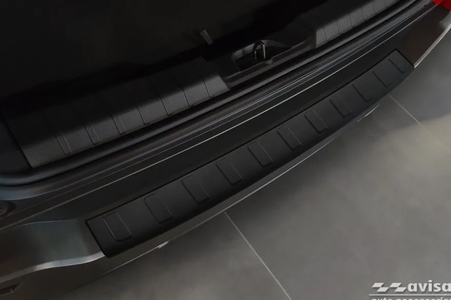 Lastskydd Rostfri Matt Svart Metall Jeep Avenger 2023->