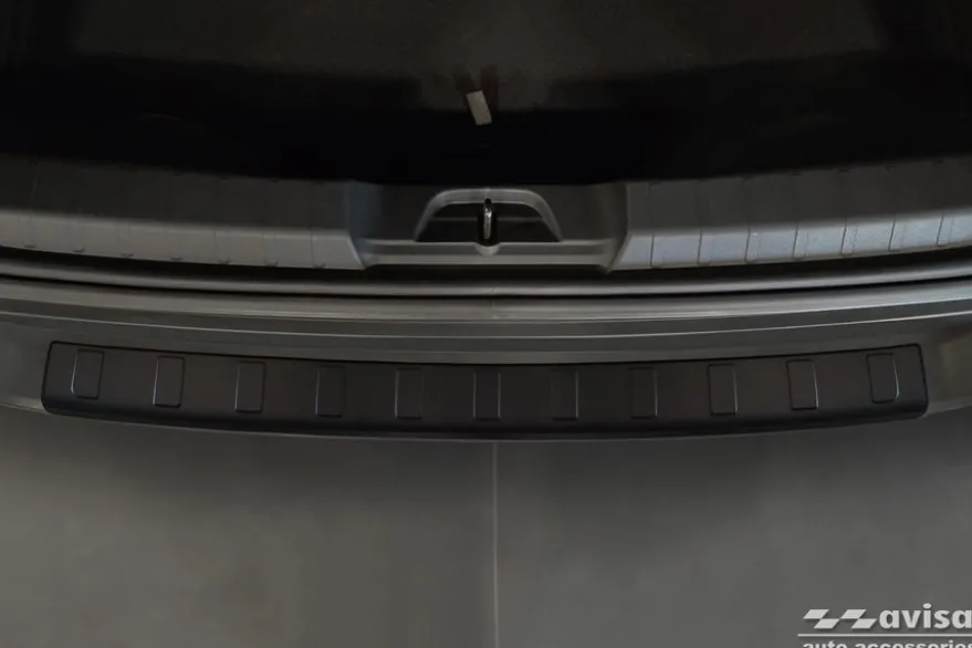 Lastskydd Rostfri Matt Svart Metall Jeep Avenger 2023->
