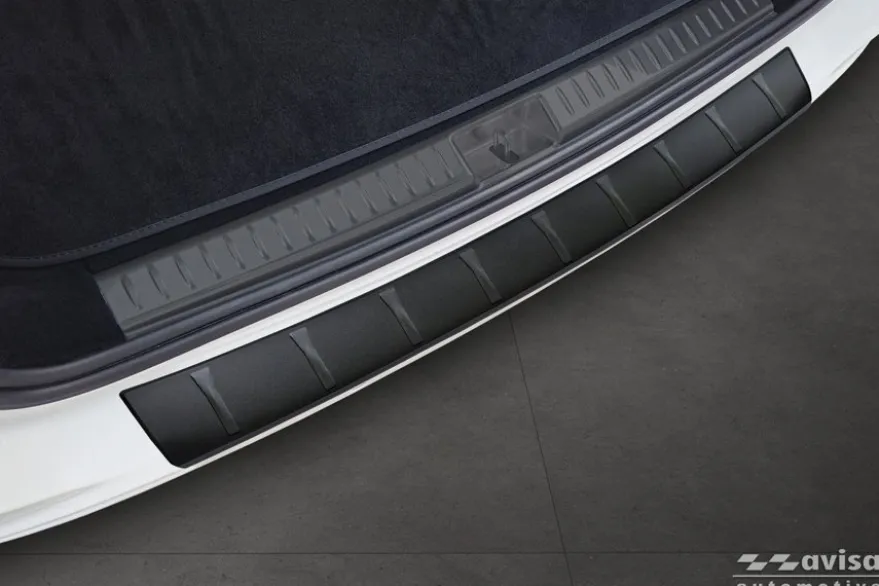 Lastskydd Rostfri Matt Svart Metall Mercedes E-Klass S214 Kombi 2023->