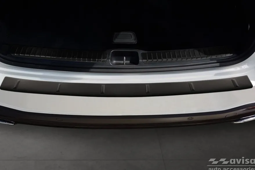 Lastskydd Rostfri Matt Svart Metall Mercedes GLE II W167 2019-2023