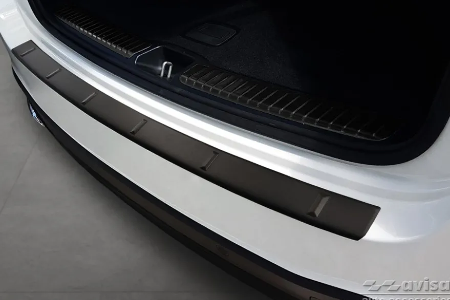 Lastskydd Rostfri Matt Svart Metall Mercedes GLE II W167 2019-2023