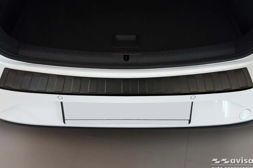 Lastskydd Rostfri Matt Svart Metall Seat Leon ST KL / Cupra Leon ST KL 2021->