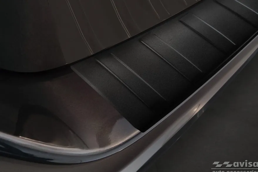 Lastskydd Rostfri Matt Svart Metall Suabru Outback VI 2021->