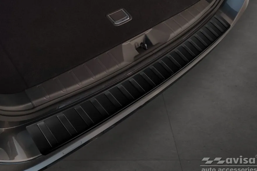 Lastskydd Rostfri Matt Svart Metall Suabru Outback VI 2021->