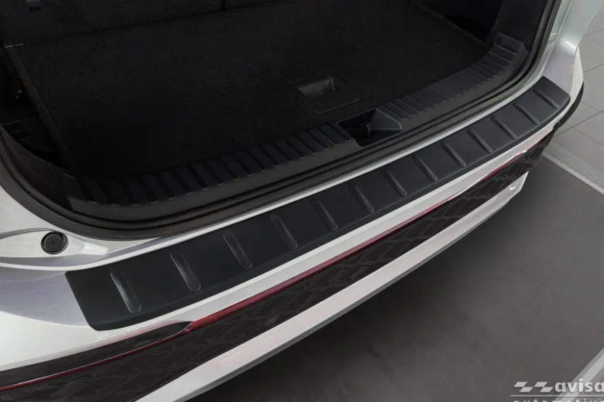 Lastskydd Rostfri Matt Svart Metall VW Tayron II 2025->
