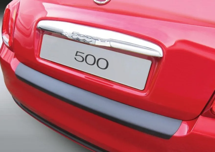 Lastskydd Svart Fiat 500/Cabriolet 7.2015- (Ej för S)
