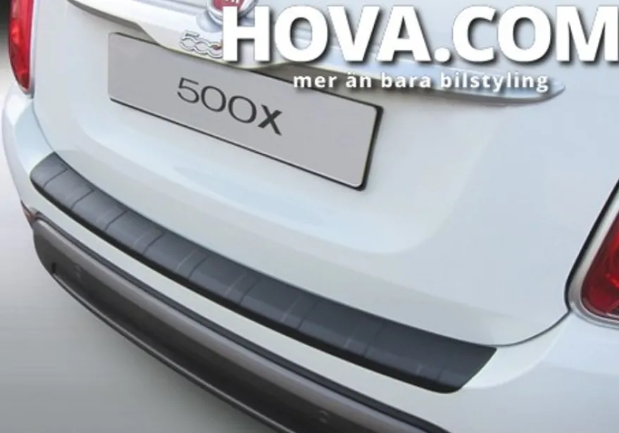 Lastskydd Svart Fiat 500X 2.2015->