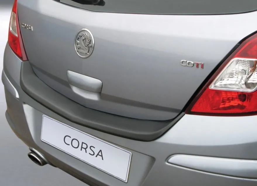 Lastskydd Svart Opel Corsa D 5-Dörrars 6.2006-12.2014
