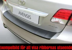 Lastskydd Svart Opel Corsa E 3/5-Dörrars 12.2014->