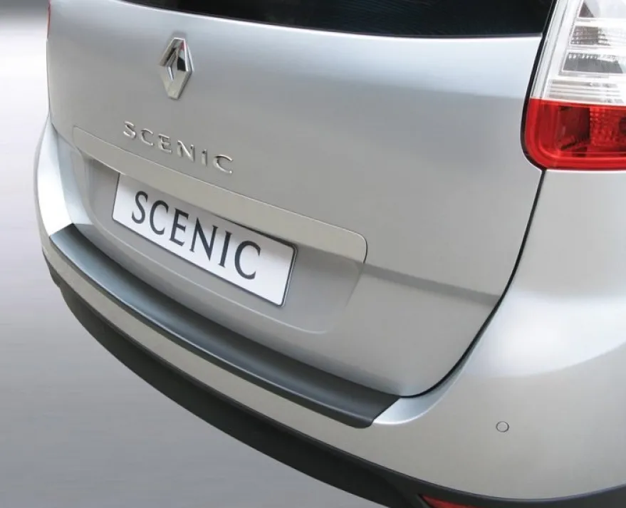 Lastskydd Svart Renault Grand Scenic 4.2009- (Lackerad Stötfångare)