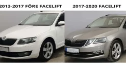 Lastskydd Svart Skoda Octavia III 5E Kombi 3.2017-02.2020