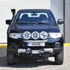 Modellanpassad Voolbar Ljusbåge till Mitsubishi L200 2007-2015 Fästen för 2 extraljus