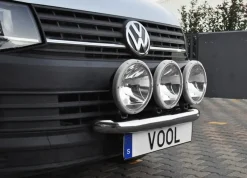 Modellanpassad Voolbar Ljusbåge till VW Transporter (T6) 2016- Fästen för 2 extraljus