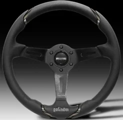 Momo Ratt Tuning Gotham Svart 350mm