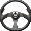 Momo Ratt Tuning Jet Svart/Carbon 350mm Läder