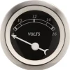 Mätare 52mm Classic Svart Volt