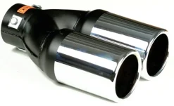 Ändrör Dubbel Rak 75mm x2 Universal