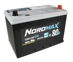 Nordmax EFB Start/Stoppbatteri 12V 80Ah 780A