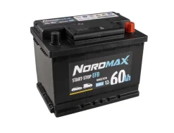 Nordmax EFB Start/Stoppbatteri 12V 60Ah 560A
