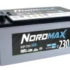 Nordmax Marin / Fritid AGM Start / Förbrukningsbatteri12V 230Ah 1200A