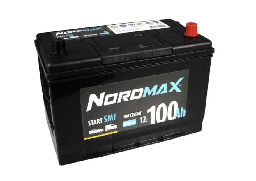Nordmax SMF Start/Stoppbatteri 12V 100Ah 800A