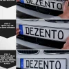 Nummerplåtshållare NoFrame Dezentofix