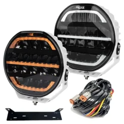 2-Pack Extraljus OZZ XR2 P9” VIT