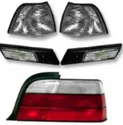 Paketpris Vit/Röd BMW 3-Serien E36 4 Sedan/Touring 1991-1998