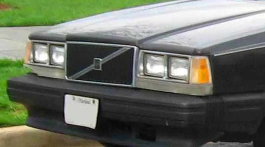 Positionslykta USA Höger Volvo 740 1984-