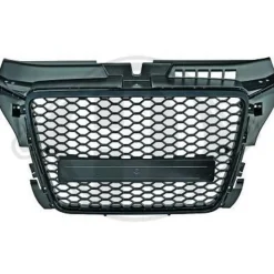 RS-Grill Blank-Svart Audi A3 8P 2008-2012 PDC