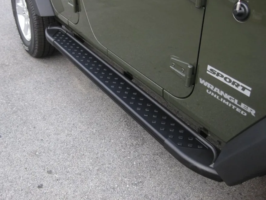 Sidesteps Black Anti-Slip - Jeep Wrangler III JK 2007-2018