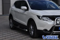 SIDORÖR 76MM - Med instegslister - Nissan Qashqai 2014-