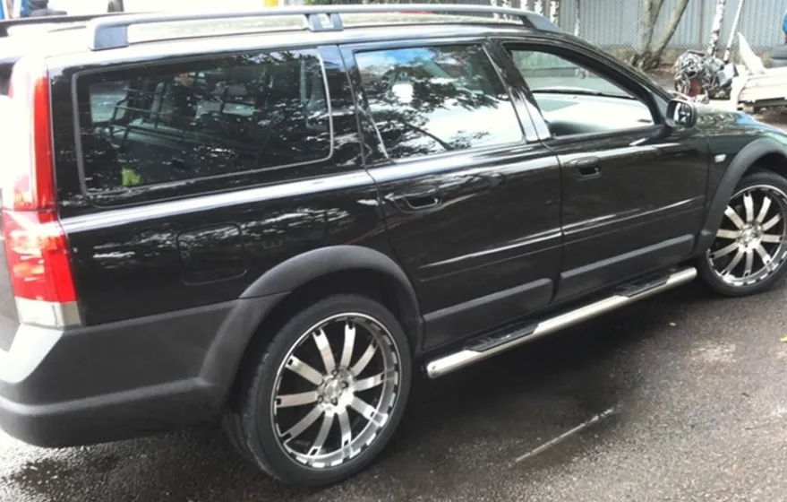SIDORÖR 76MM - Med instegslister - Volvo XC70 2001-2007