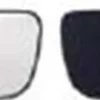 Sidospegelglas Höger Citroën Jumper, Fiat Ducato, Peugeot Boxer