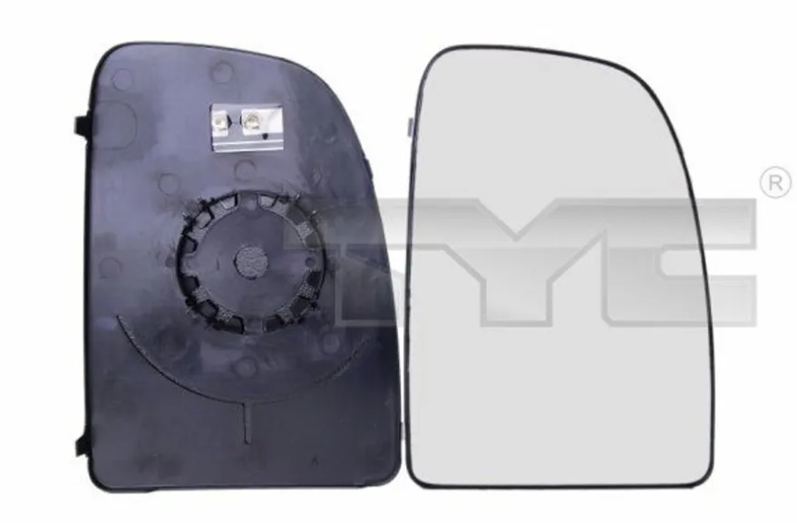 Sidospegelglas Höger Citroën Jumper, Fiat Ducato, Peugeot Boxer 2006-