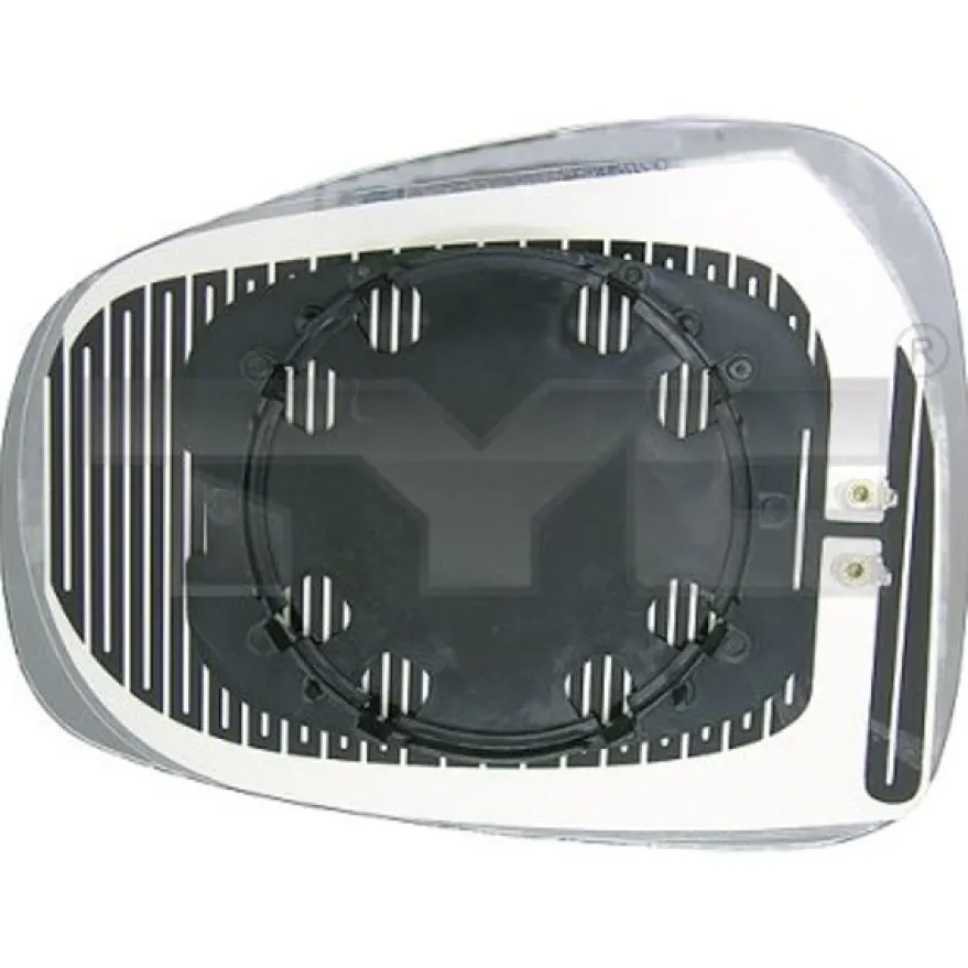 Sidospegelglas Vänster Alfa Romeo Giulietta