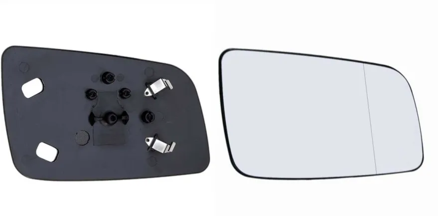 Sidospegelglas Vänster Opel Astra G