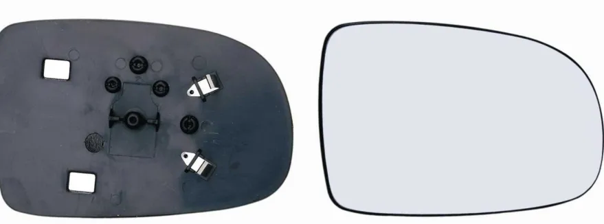Sidospegelglas Vänster Opel Corsa C