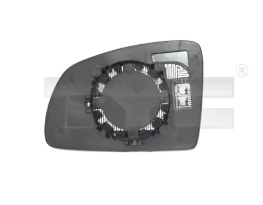 Sidospegelglas Vänster Opel Meriva
