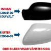 Sidospegelkåpa Höger Volvo V70N, S60, S80 I