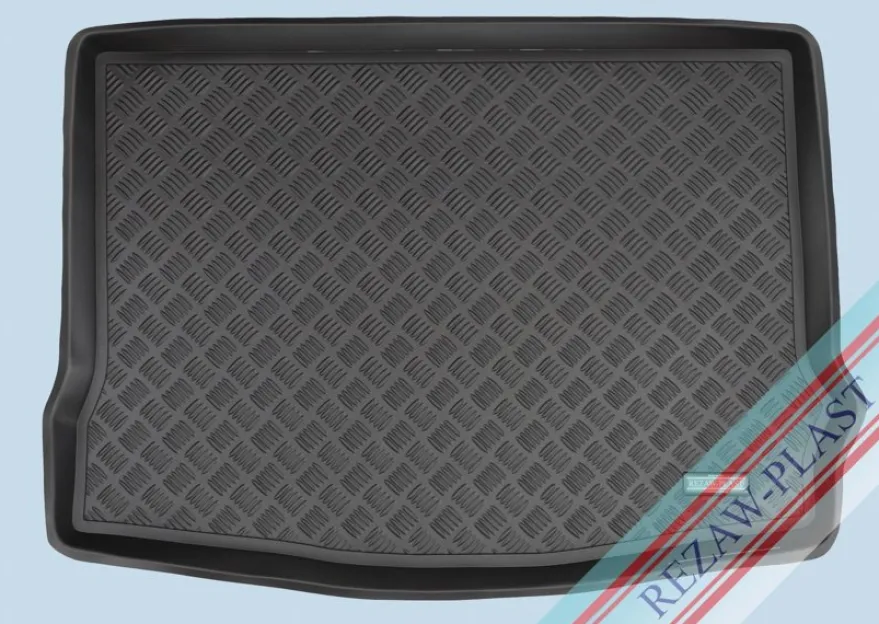 Skålad Bagagerumsmatta Svart Ford Focus II Hatchback 2005-2011