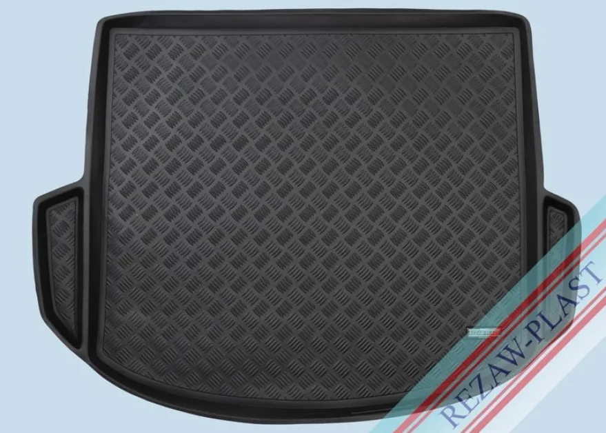 Skålad Bagagerumsmatta Svart Hyundai Santa Fe III 2012-2018
