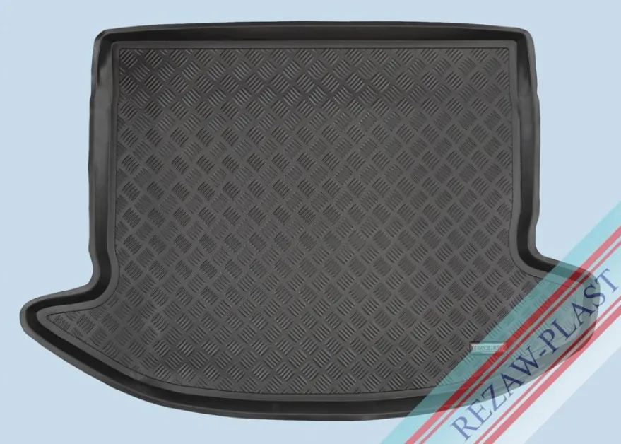 Skålad Bagagerumsmatta Svart Kia Carens III 2006-2013