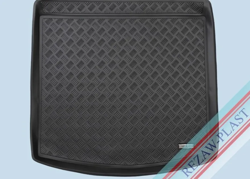 Skålad Bagagerumsmatta Svart Seat Leon ST 2014-2020