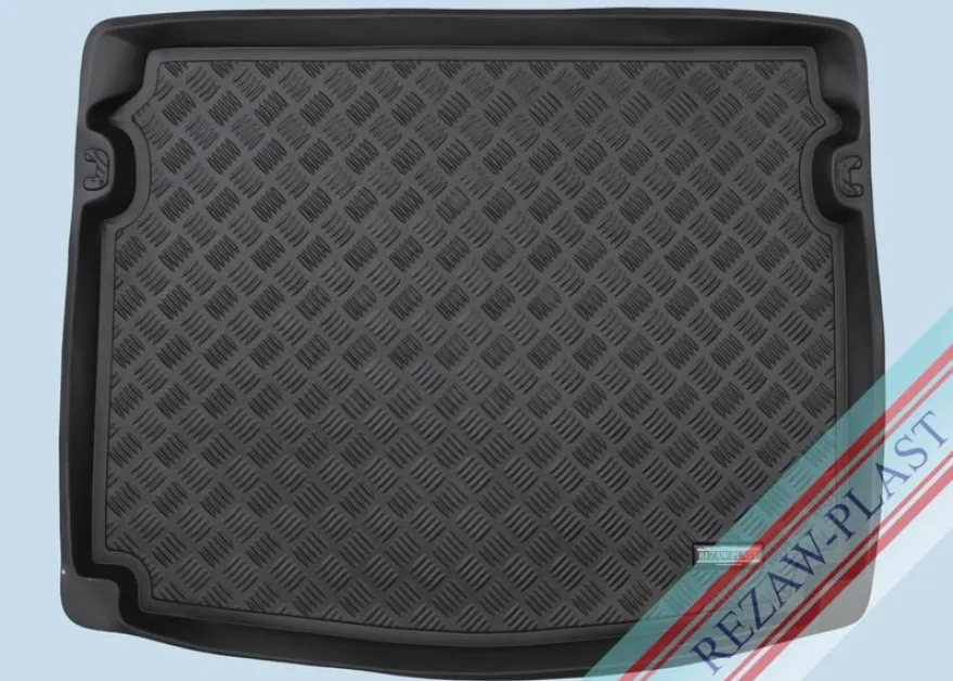 Skålad Bagagerumsmatta Svart Skoda Karoq 2X4 2017->