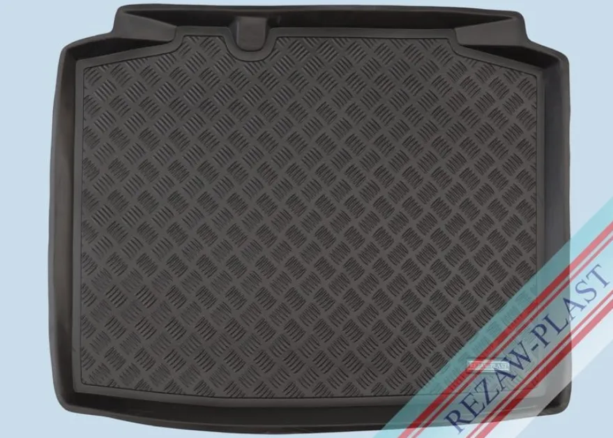Skålad Bagagerumsmatta Svart Skoda Rapid Spaceback NH1 2013-2019