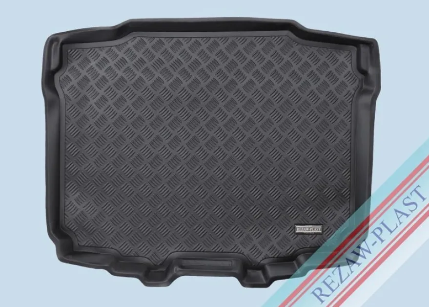 Skålad Bagagerumsmatta Svart Skoda Yeti 2009-2017